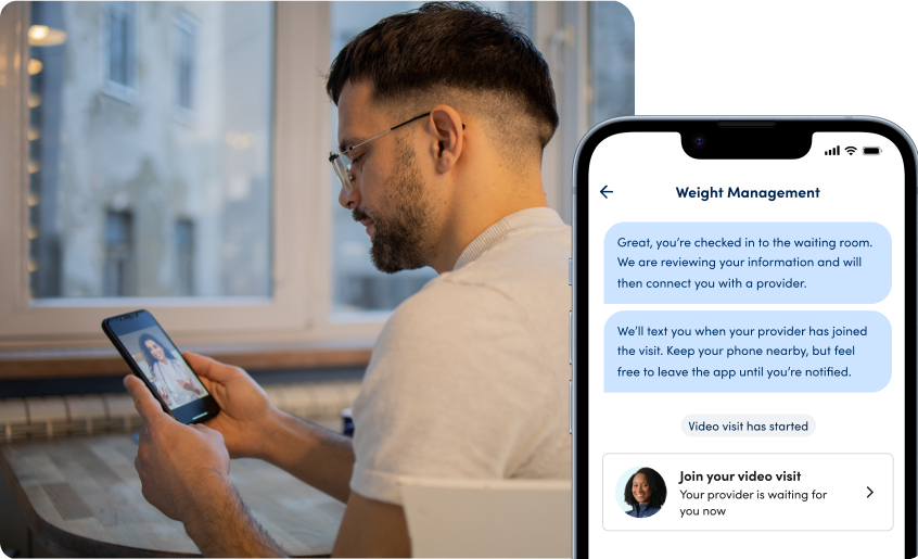 Communicating with provider